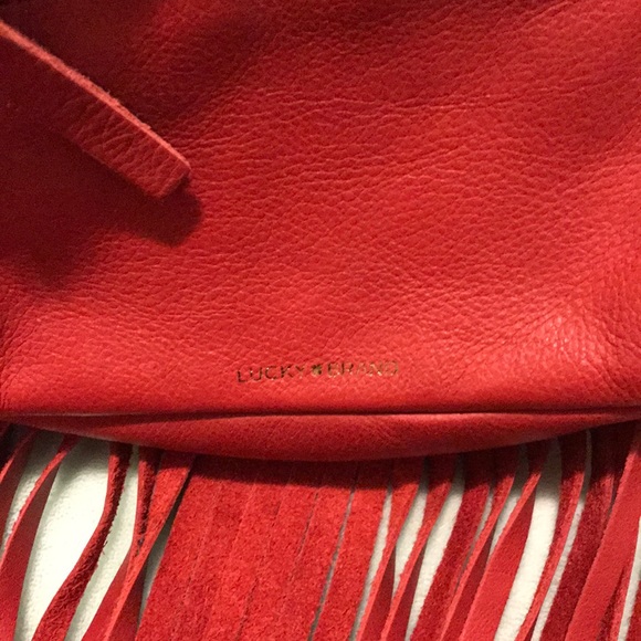 Red Lucky brand purse - Picture 5 of 8